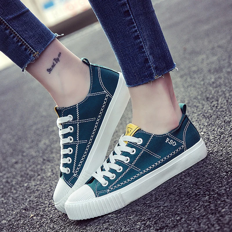 

Biscuit Canvas Women's Shoes and Cloth Shoes Korean Version Baitao Summer Leisure Student Board Spring and Autumn Chao Shoes