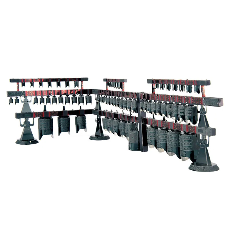 Microworld National Treasure chimes модель DIY лазерная резка пазл Строительная Модель 3D