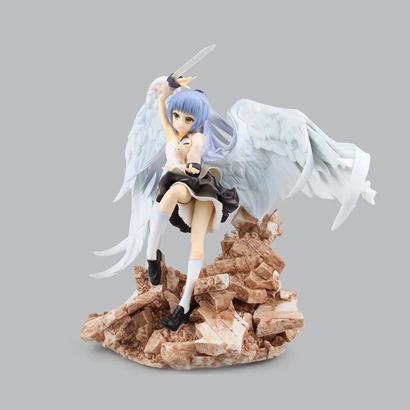 

22cm Broccoli Angel Beats Doll resin Action Collectible Toy sexy figure