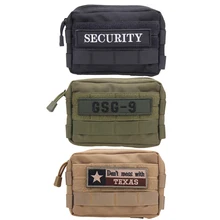 600D нейлон Военная тактика Molle поясные сумки Водонепроницаемый чехол на пояс Восхождение сумка служебная принадлежность сумка для патронов