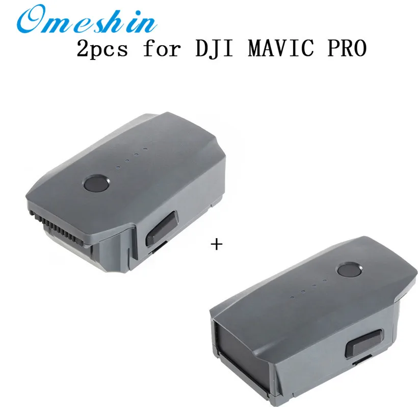 

Hot sell 2pcs 3830mAh Intelligent Flight Battery for DJI Mavic Pro QuadCopter Drone drop shipping 0425
