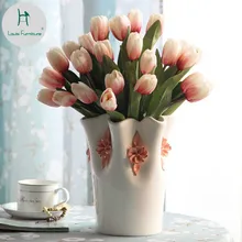 Луи Мода керамическая ваза гостиная обеденный стол Современный простой мебели тв шкафы новые дома свадебные подарки