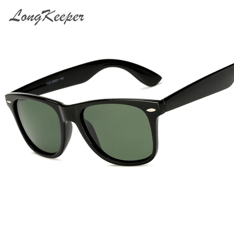 LongKeeper модные солнцезащитные очки мужские поляризованные для вождения зеркала