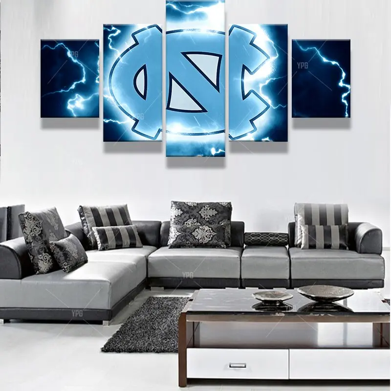 5 Panel Logo Modular Abstract Picture Painting Canvas Wall Art Home Decoration Living Room Print Modern | Дом и сад