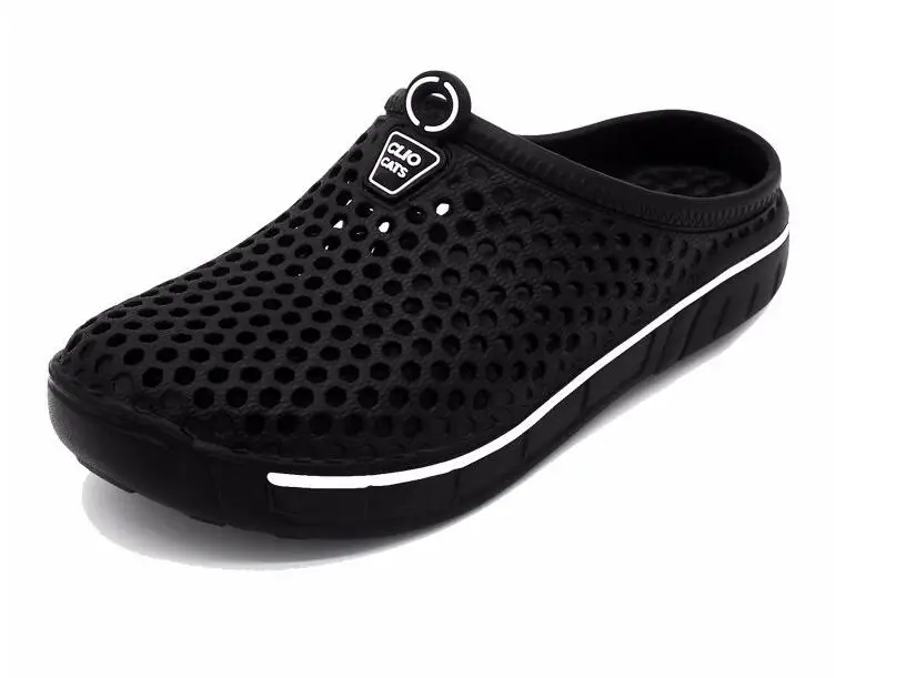 2019 New Summer Men Quick Drying Beach Slipper Flat Breathable Outdoor Sandals Male Gardening Shoe Women Shoes Size 36 45 huismerk kopen in de aanbieding