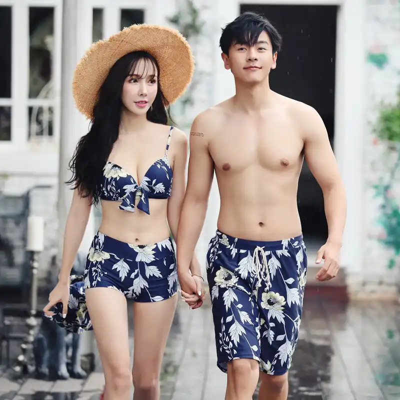 couple beachwear
