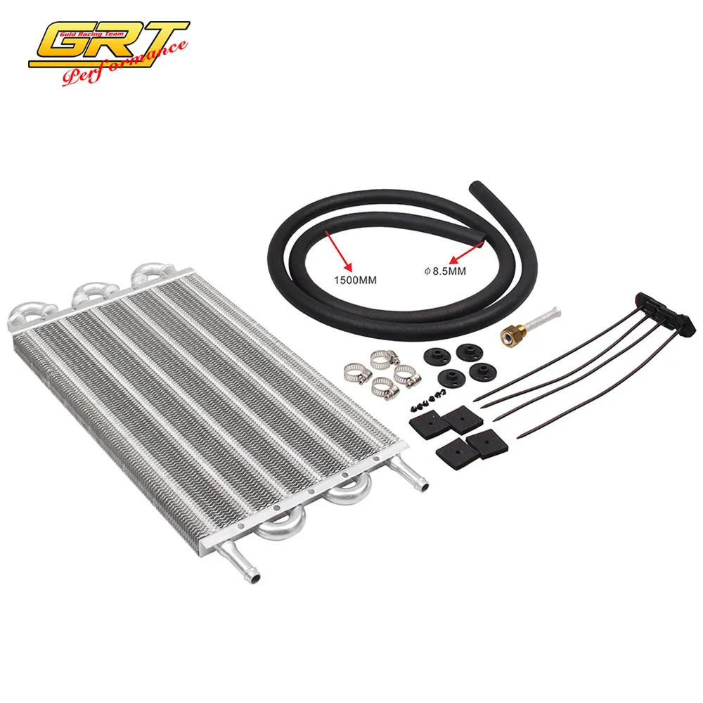 

2016 6 Row Aluminum 305X190X20 Universal Auto-Manual Radiator Converter/Car Transmission Oil Cooler Kit TOC001
