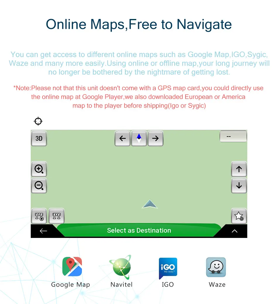 Clearance 7" Android 8.1 Car Radio DVD Player For VW/Volkswagen/POLO/Golf/Skoda/Octavia/Seat/Leon Multimedia Stereo GPS Navi Wifi TPMS FM 13