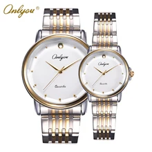 Onlyou Amateurs Montres Femmes Montres Bracelet En Acier Montres Pour Hommes Marque De Luxe Relogio Masculino Feminino Horloge Femme Homme 8865