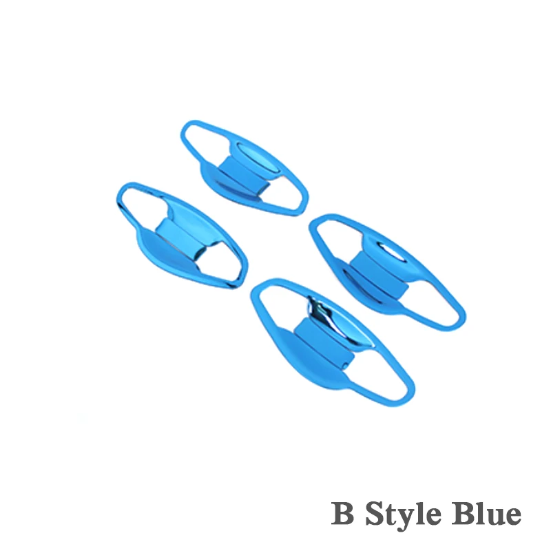 B 蓝