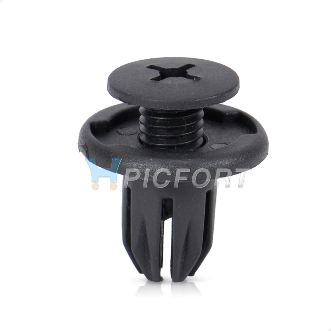 

DWCX 10x Nylon Fastener Cowl Top Push-Type Retaining Clip 91503-SP0-003 for Acura RL Legend Honda Civic Accord Odyssey Prelude