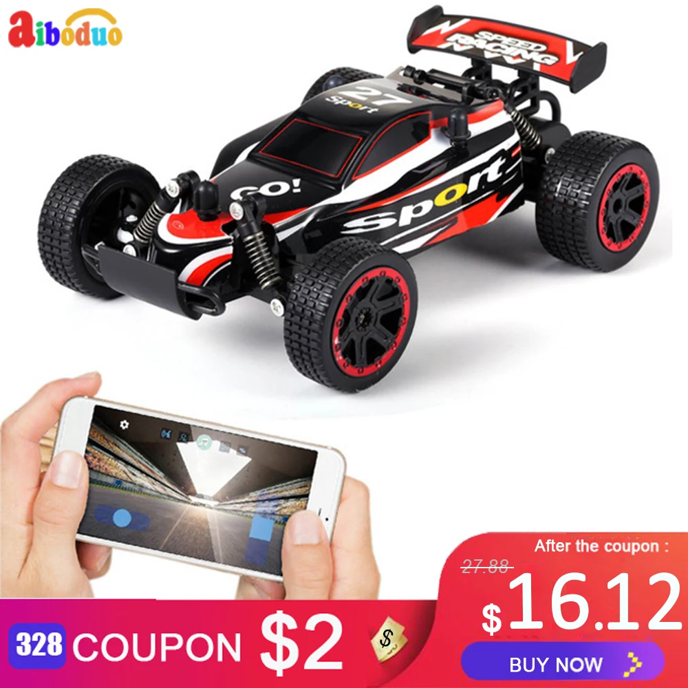 RC Car Bluetooth APP Control 2.4G 1:20 Scale Professional RC Racing Cars RC Off-Road Vehicle Recharge Children