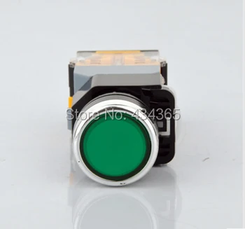 

10pcs AC 220V Push Button Knob Switch Reset 22mm 7/8" 1 NO 1 NC LA38-11D
