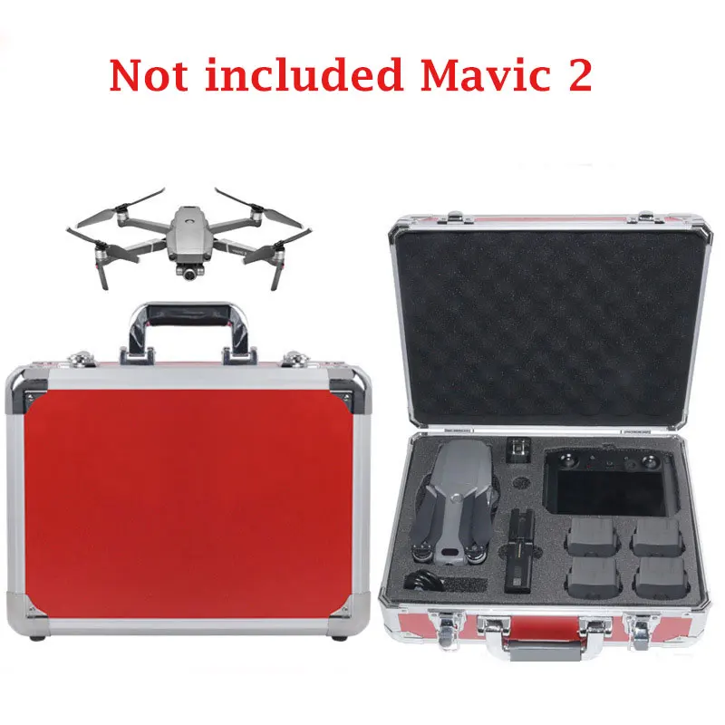 

DJI Smart Controller Hardshell Suitcase Safety Mavic 2 Travel Storage Bag Box for DJI Mavic 2 Drone Accessory