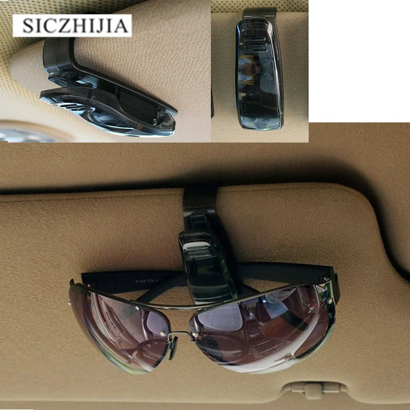 Hot car sun visor glasses sunglasses receipt card holder for Geely Vision SC7 MK CK Cross Gleagle Englon SC3 SC5 | Автомобили и