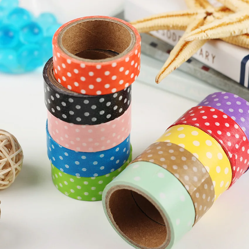 1PC DIY Cute Cartoon Sticker Paper Dots for Scrapbooking Decoration Stationery Multicolor Random Distribution | Канцтовары для
