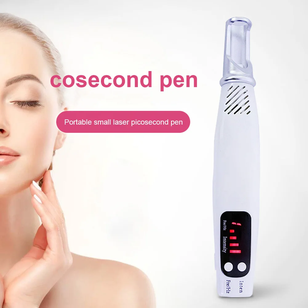

Picosecond Pen Set Tattoo Scar Dark Spot Freckle Mole Removal Light Therapy Skin Care US/EU Plug Facial Care Tools