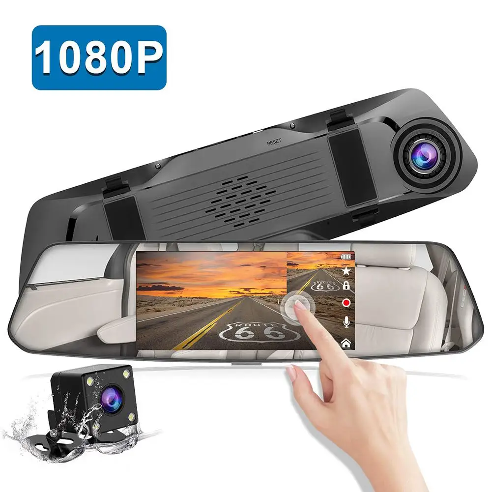 Backup Camera Kit Rear View Mirror Monitor Waterproof G Sensor Looping Recording For Parking Reversing Car Dvr The Best