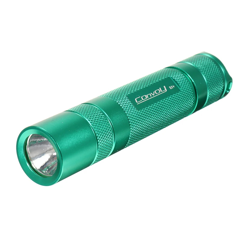 

Convoy S2+ Green 2 7135*8 3/5Modes 1067 LM EDC LED Flashlight Torch By 18650 Battery For Camping Fishing