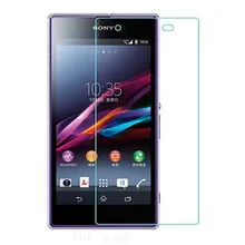 9H 0.3mm Screen Protector Toughened for Sony Xperia M2 M4 M5 Aqua T3 C4 E3 E4 Z3 Z5 Compact Protective Tempered Glass case