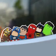 New Style Decoration Reflective Stickers Funny The Avengers Car Windows Bumper Decal Vinyl Decals