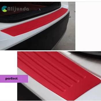 

Alijunda Car Rear Bumper Scuff Protective Sill Pedals Cover For Skoda Octavia Fabia Rapid Superb Yeti Roomster