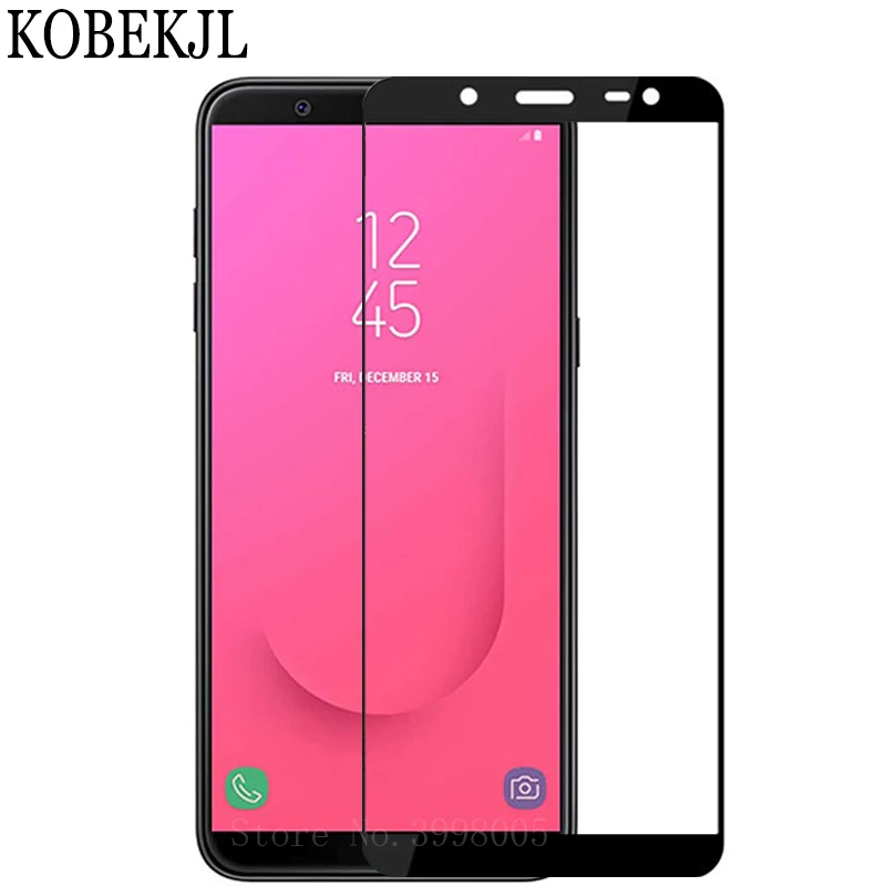 Защитная пленка для экрана Samsung Galaxy J8 закаленное стекло 2018 J 8 J810 J810F J810G SM-J810F полное