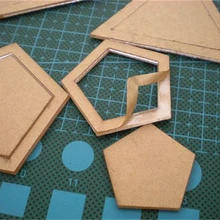 DIY Инструменты 1 компл. 54 шт. 10 устанавливает лоскутное квилтер смешанные одеяло шаблоны акрил