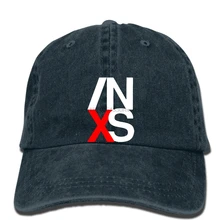 Хип-хоп бейсболки новые INXS австралийская рок группа Легенда мужчины T