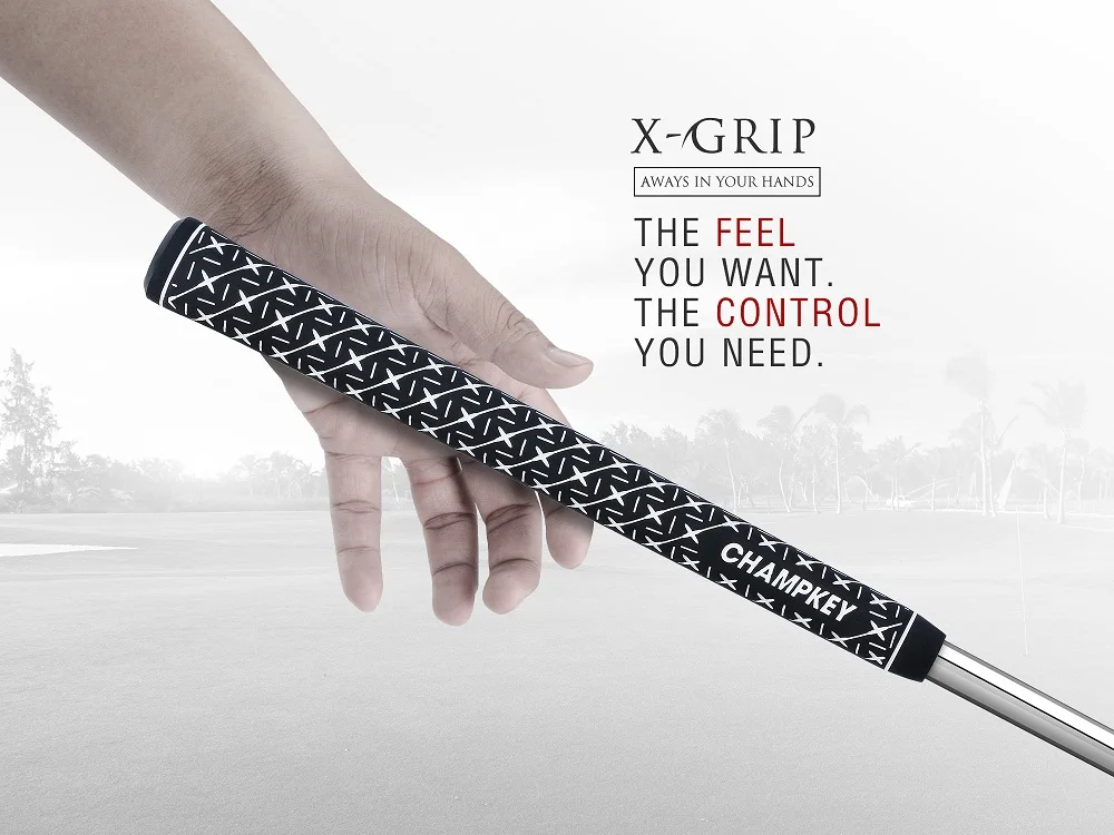 Новые 13 шт./компл. шампки X-Grip светло-голубые резиновые ручки для гольфа стандарт и средний размер-супер стабильность гольф-клуб