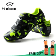 Tiebao/Обувь для шоссейного велосипеда, спортивная обувь, обувь для гонок из нейлона и стекловолокна, обувь для велоспорта, zapatillas ciclismo