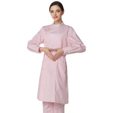 Мужская медицинская одежда унисекс белые лабораторные пальто медсестры Рабочая одежда Униформа скраб медицинский доктор короткий рукав