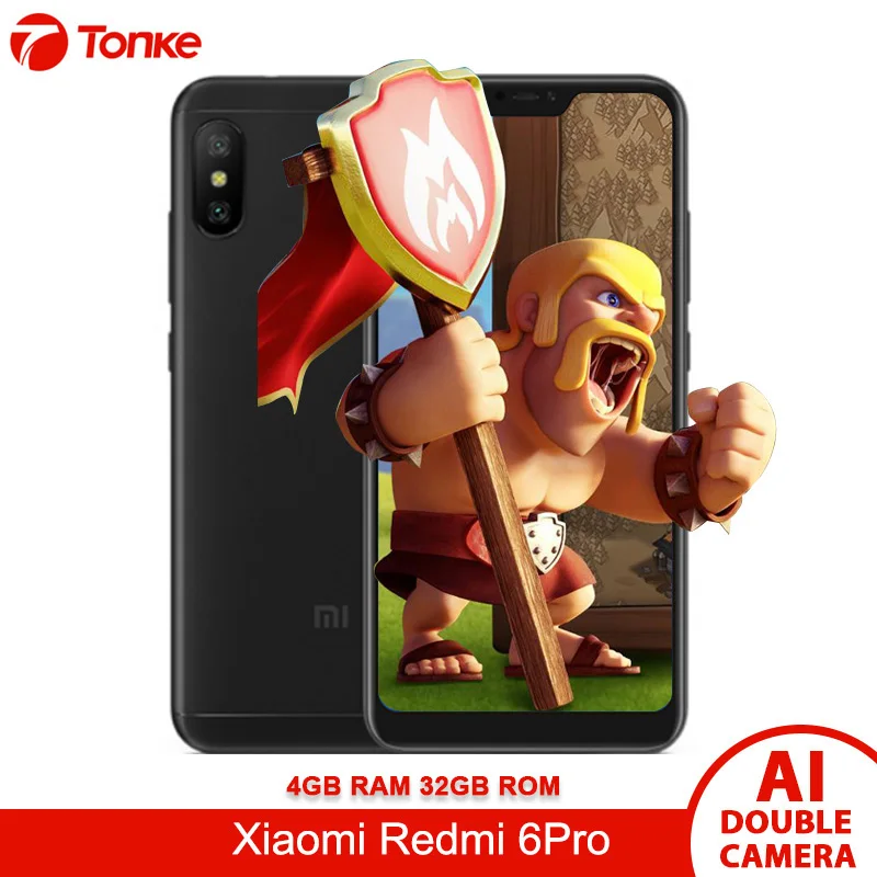 Оригинальный Глобальный прошивки OTA Xiaomi Redmi 6 Pro 4 г оперативная память 32 ГБ