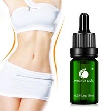 Вода ледяной Левин 1 бутылка 10 мл похудение масло для похудения укрепляющая кожа в форме тела уплотнение устранение жира массажное масло для женщин