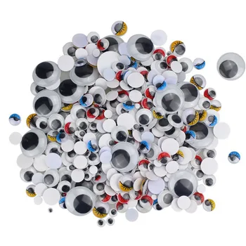 

Self-adhesive Mixed Size Dolls Eye For Toys Dolls Kits Gogly Eyes Used For Doll Accessories Gags Eyes for Doll Kids Toy