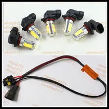 Rockeybright 2 шт 9006 hb4 светодиодные противотуманные фары+ 2 шт canceller 9006 12 в 7,5 Вт cob светодиодные противотуманные фары базовый тип 9006 комплект без ошибок