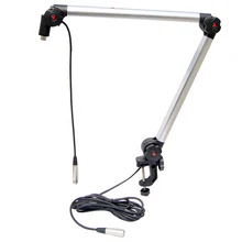 Alctron MA614 Microphone stand luxury professional broadcast outrigger bracket gimbals Suspension Boom Scissor Arm Stand Holder