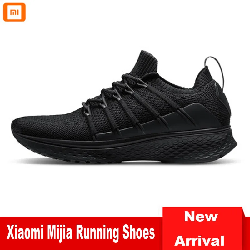 Новое поступление, Xiaomi Mijia, кроссовки для бега, Брендовые мужские кроссовки, дышащие, сетчатые, мужская спортивная обувь, светильник, Ночная обувь для бега