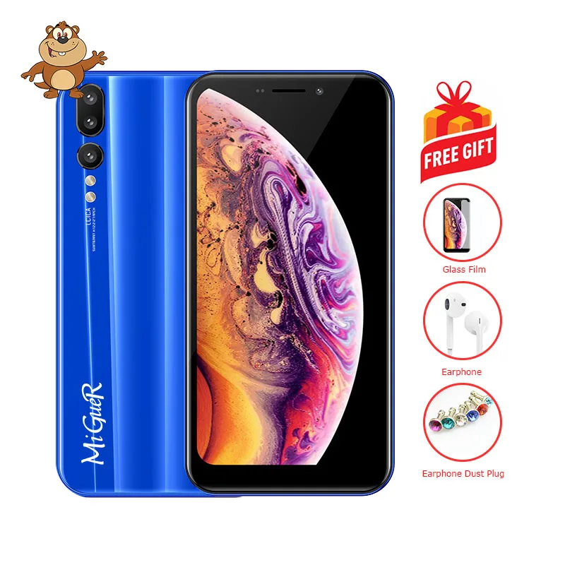 MiGueR M1 Pro 6 11 ''полноэкранный мобильный телефон 1 Гб + 16 ГБ Android 0 MTK6580A