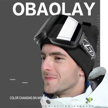 

Ski Goggles,Winter Snow Sports Snowboard Goggles with Anti-fog UV Protection for Men Women Youth Snowmobile Skiing Skating mask