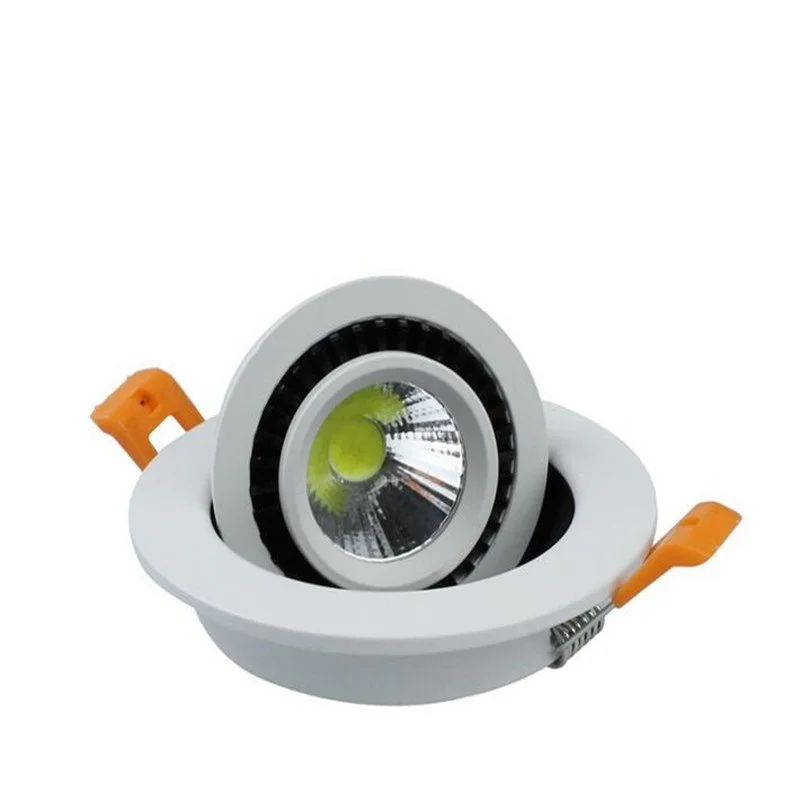 

New Arrival 7W/10W/12W/20W COB led Recessed downlight AC85-265V LED Spot light led ceiling lamp with led drive free shipping