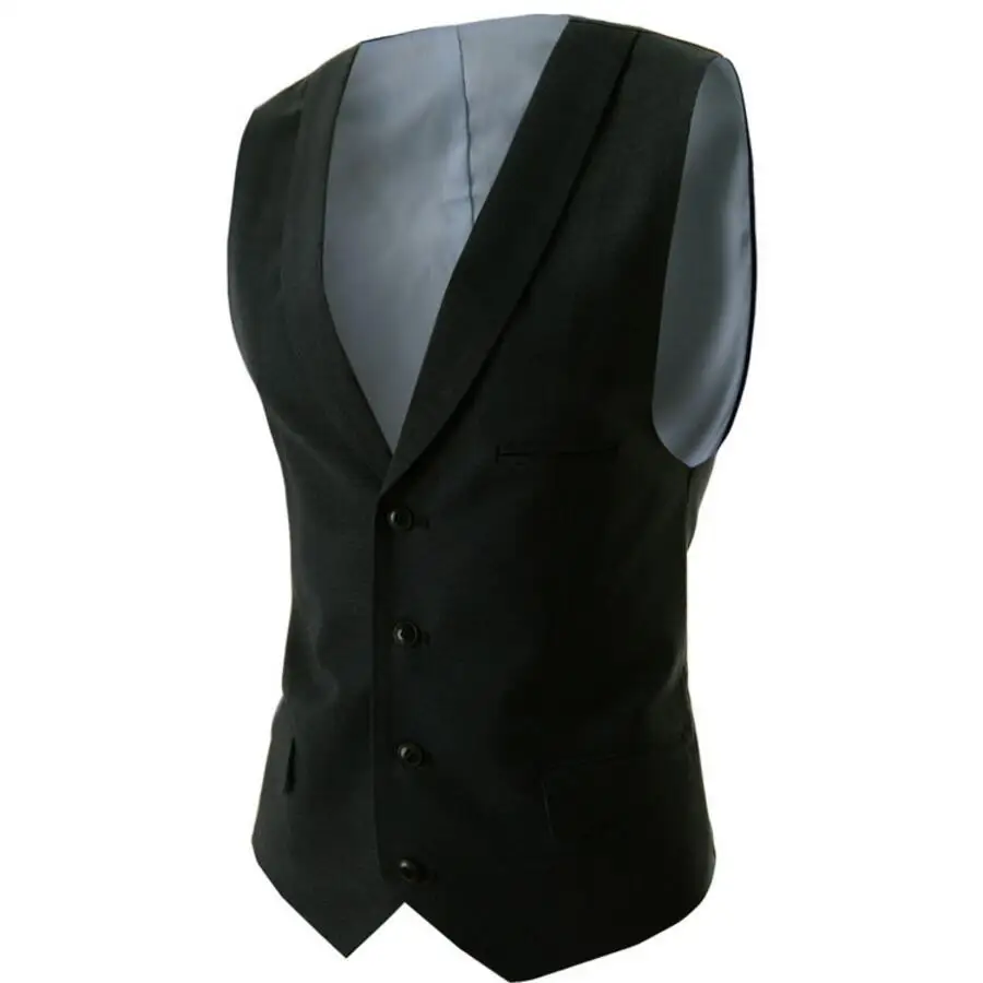 Suit ma3 jia3 Suit Vest Breasted four Buttons Designer Waistcoats Men