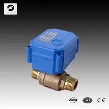 ISO CE 2 способ CWX-15N 2.0nm 5S DN15 CR01 CR02 CR05 DC5V DC12V латунный наконечник с резьбой уменьшенное отверстие мужчин Электрический шаровой кран для отопления водном