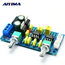AIYIMA Amplifiers Audio Amplificador Pre-amp Board Fever Filter Front Board Subwoofer Tone Plate HI-FI Low-pass Circuit