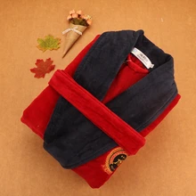 Зимняя теплая Толстая Пижама Мужская пижама плюс размер XXXL одеяло полотенце флис мужской Халат длинный мягкий теплый плотный зимний