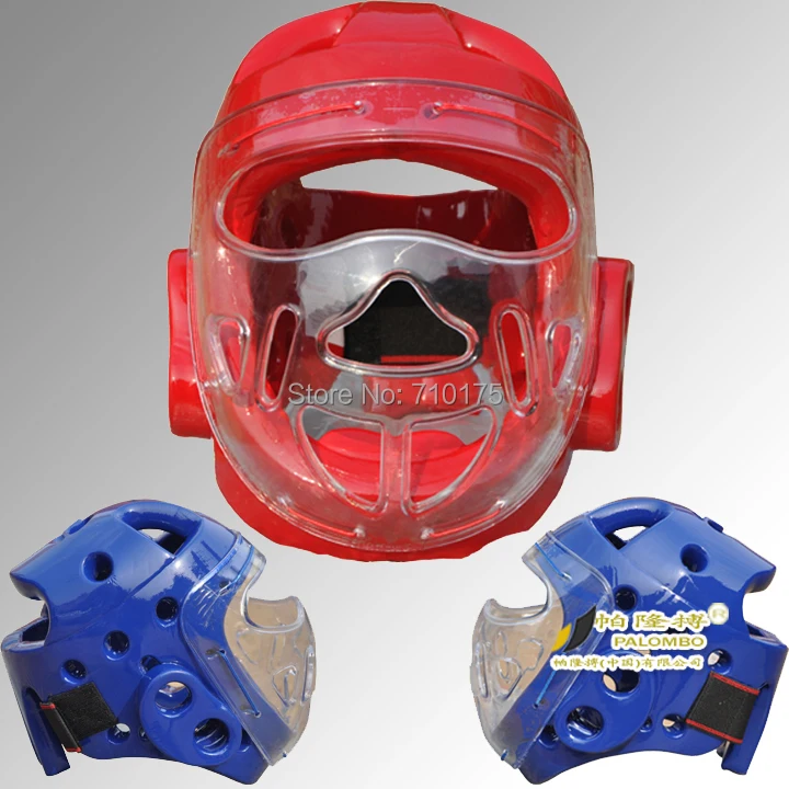 Top quality professional Karate helmet with mask, head guard for karate