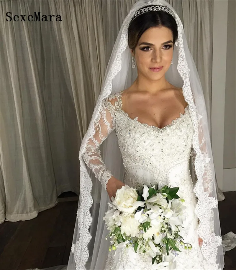 luxury-5m-long-bridal-veils-lace-applique (1)