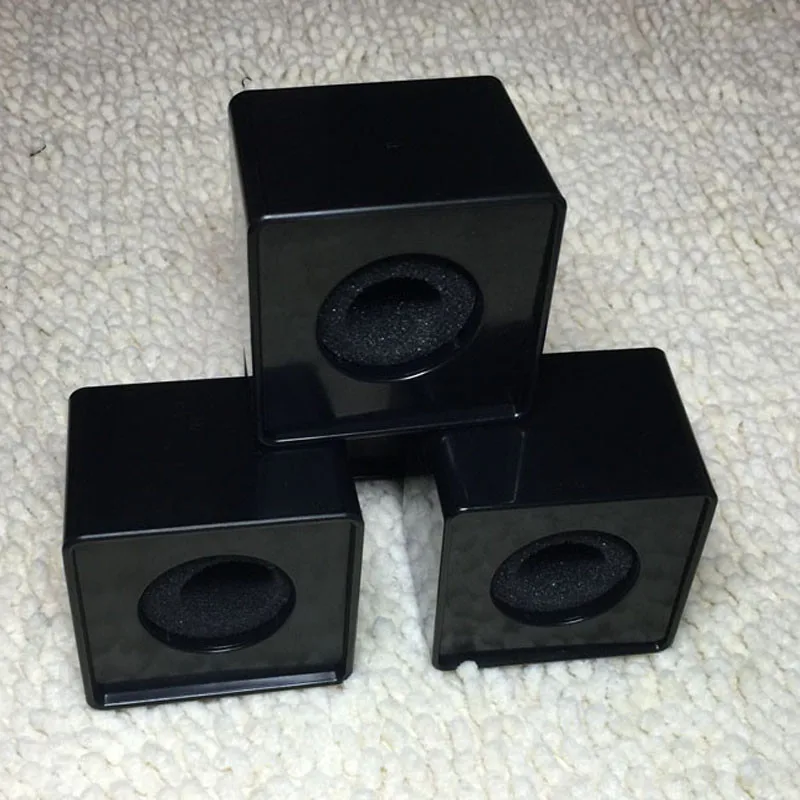 

ABS wireless microphone inalambrico microfone microfono micro Interview Square Cube Logo Flag Station 39mm Hole for Reporters