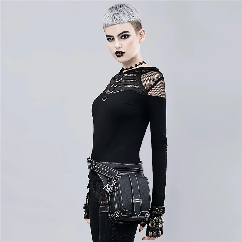  Halloween Cosplay Steampunk Retro Pocket Outdoor Multi-Function Shoulder Messenger Bag PUBG Bag For