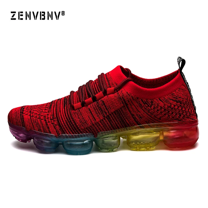 

Zenvbnv 2018 Men's Air Sole Mesh Running Shoes Cool Light Breathable Sport Shoes For men Sneakers Outdoor Jogging Walking Shoes